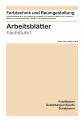 Arbeitsblätter FS I